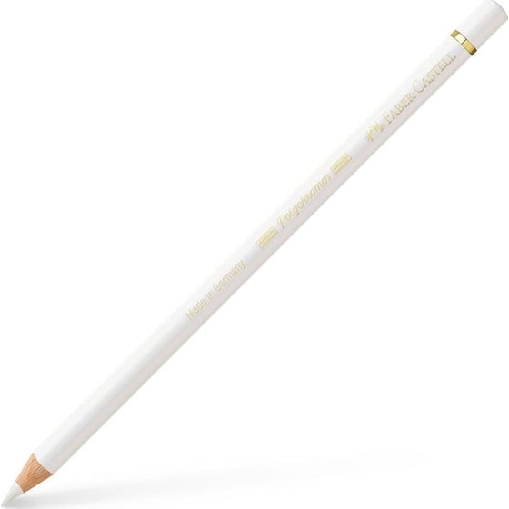 Ξυλομπογιά Faber Castell Polychromos 101 White image 0