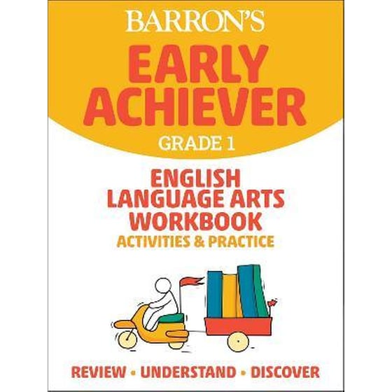 Barron's Early Achiever: Grade 1 English Language Arts Workbook Activities & Practice image 0