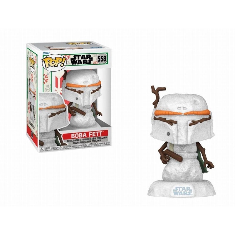 FUNKO Funko Pop! Star Wars - Holiday - Boba Fett (Snowman) #558