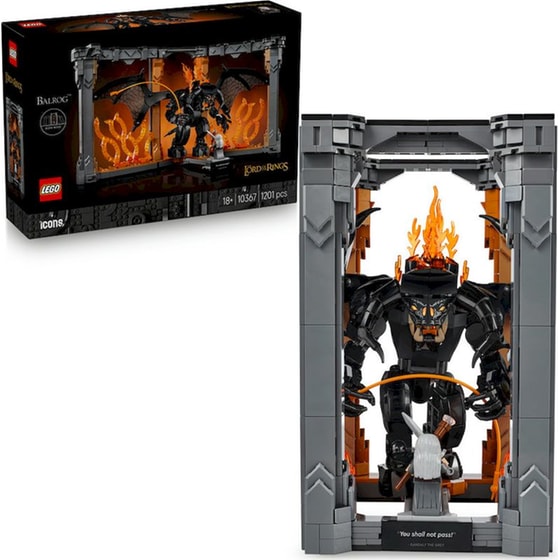 LEGO® Icons The Lord of the Rings: Balrog™ Book Nook (10367) image 1