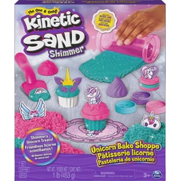 Spin Master Kinetic Sand Παιχνίδι Κατασκευών με Άμμο Unicorn Bake Shoppe (6065201)