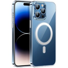 Θήκη Apple iPhone 15 Pro - HOCO AS4 High Clear Magnetic Primary Series Case με MagSafe - Διάφανο