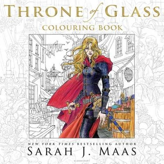 The Throne of Glass Colouring Book image 0