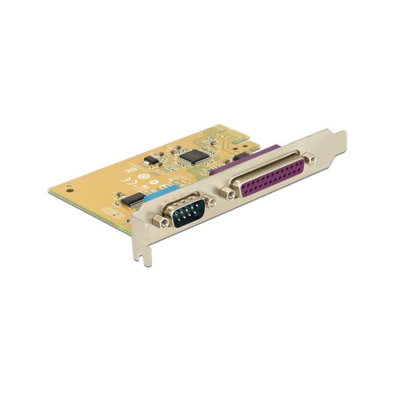 Delock Κάρτα Δικτύου PCIe με 1 Θύρα D-SUB9 και 1 Θύρα D-SUB25