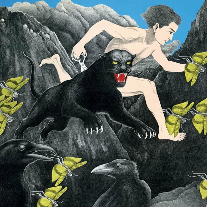 A String Of Paper Cranes Clenched Between My Teeth