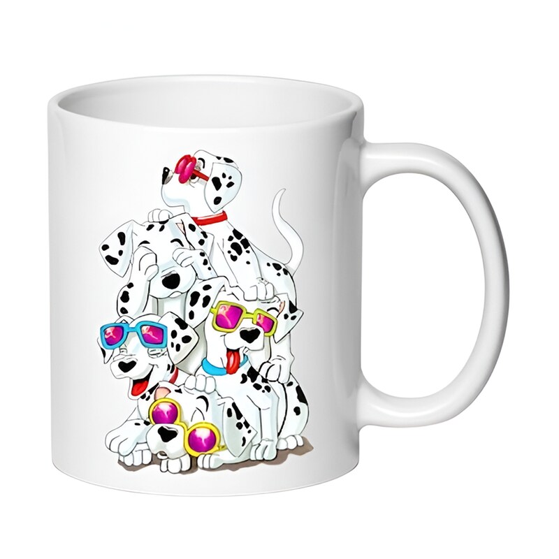 Κούπα 101 Dalmatians Κεραμική 330 ml - Λευκό