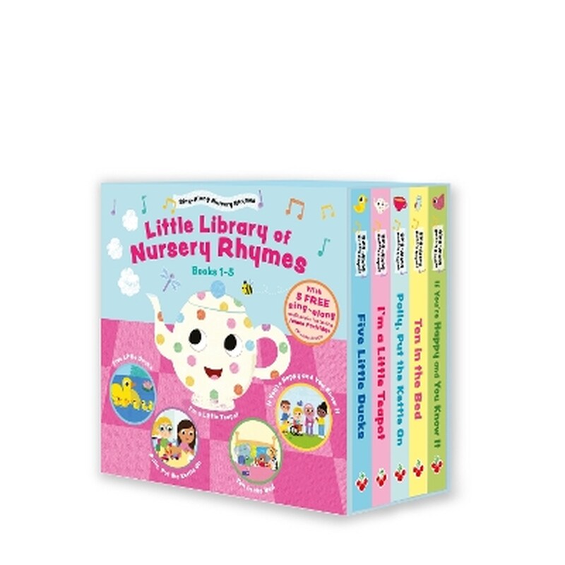 Little Library of Sing-Along Nursery Rhymes (Books 1-5)