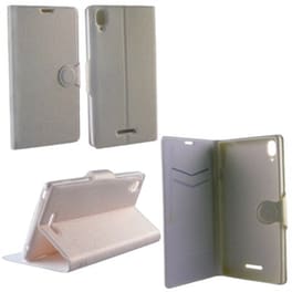 Θήκη Sony Xperia T3 - Volte-Tel Line Leather TPU Book - White