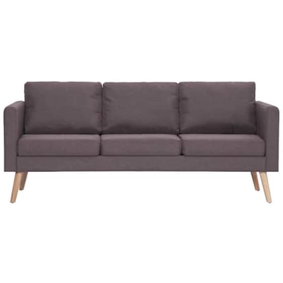 Τριθέσιος Καναπές VidaXL 168x70cm - Taupe image 4