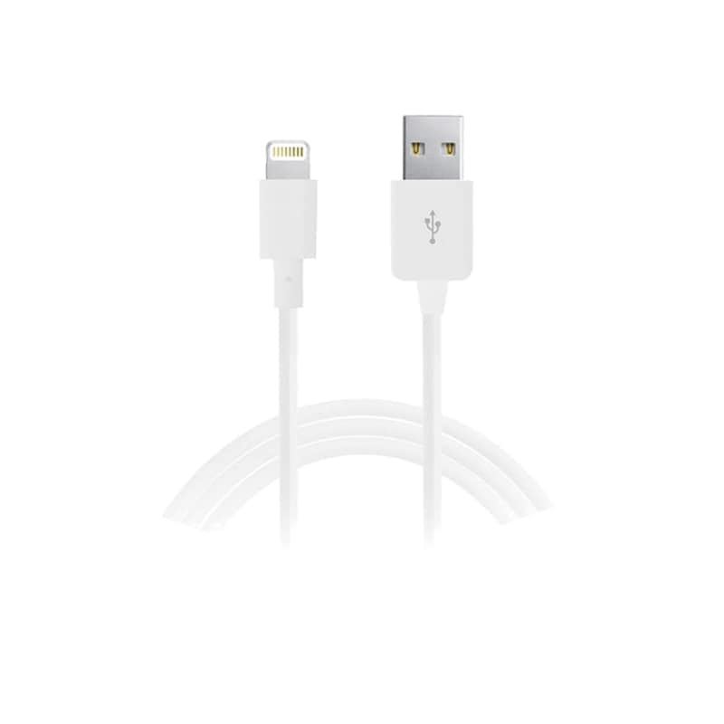 Καλώδιο δεδομένων Puro Usb to Lightning 1m - White