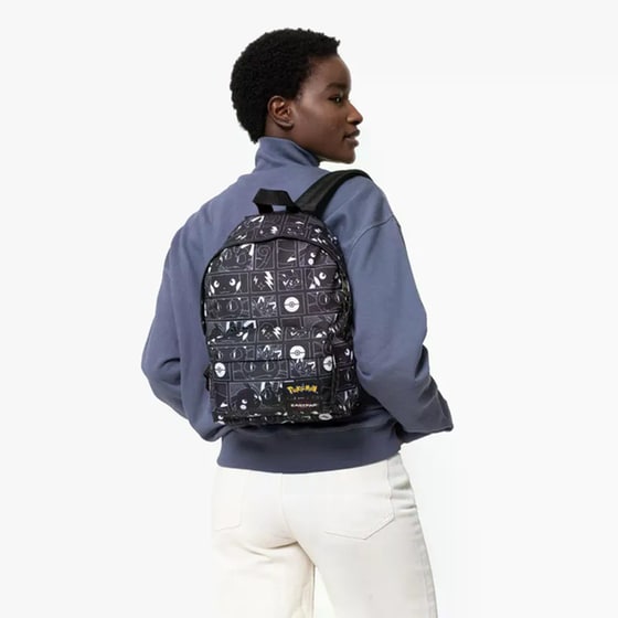 Τσάντα Πλάτης Δημοτικού Eastpak X Pokemon Μαύρη image 5