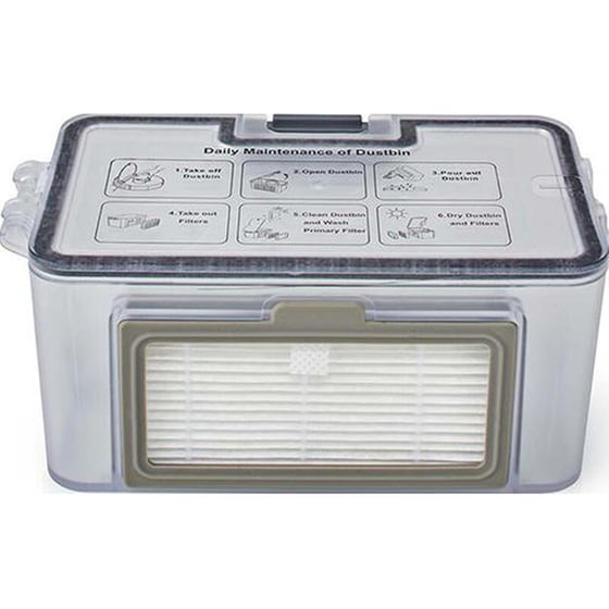 NEDIS WIFIVCR001CBK για Σκούπισμα και Σφουγγάρισμα Μαύρο Σκούπα Ρομπότ image 9