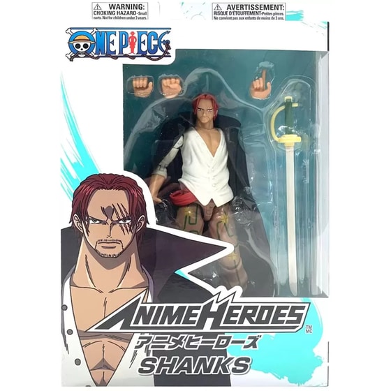 Φιγούρα Bandai - One Piece - Anime Heroes - Shanks image 3