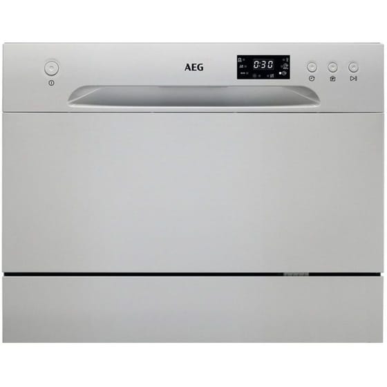 AEG FFB21200CS για 6 Σερβίτσια Inox Πλυντήριο Πιάτων Πάγκου image 0