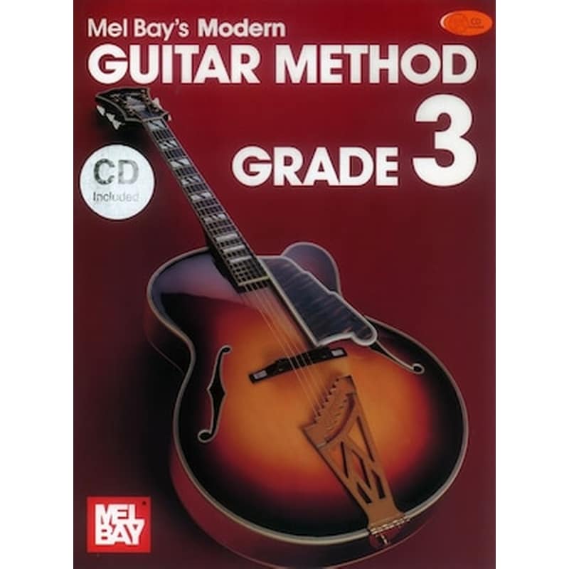 MELBAY Modern Guitar Method Expanded, Grade 3 - Cd