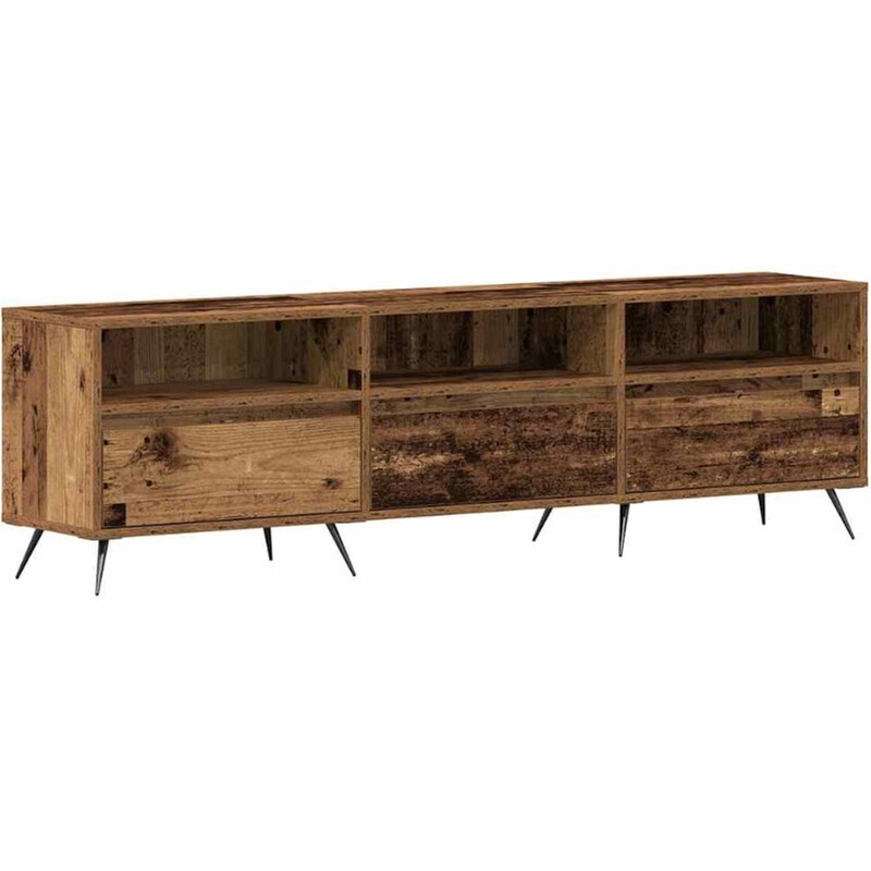 Έπιπλο Τηλεόρασης VidaXL 150 x 30 x 44,5 cm - Παλαιωμένο Ξύλο