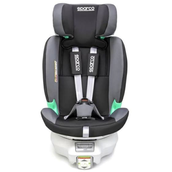 Βρεφικό-παιδικό Κάθισμα Αυτοκινήτου Sparco I-Size & Top Tether Black Grey image 3