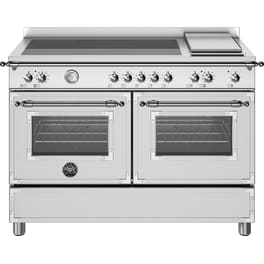 BERTAZZONI HER125I2EXT 58 / 33 Lt Inox  Επαγωγική Ηλεκτρική Κουζίνα