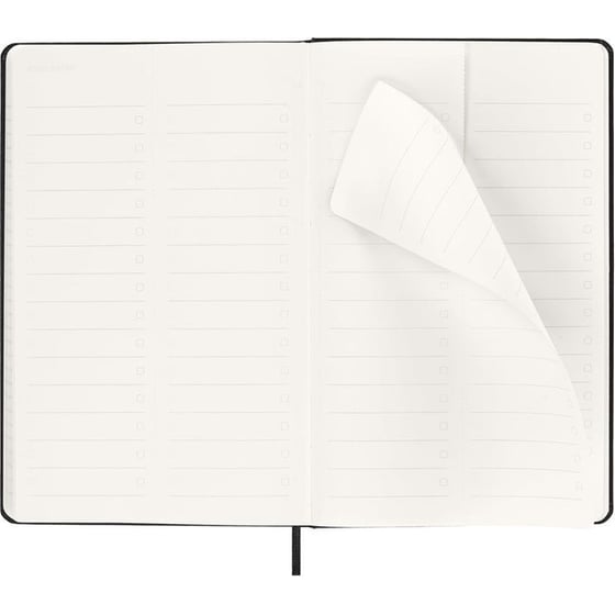 Ημερολόγιο Εβδομαδιαίο Moleskine 2026 12Μ Large Vertical Pro Black Hard image 3