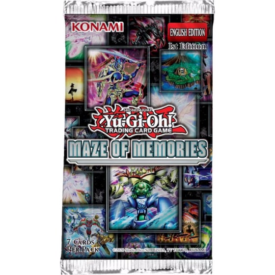 Yu-Gi-Oh! Maze of Memories Booster (Konami) image 0