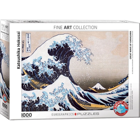 Παζλ Eurographics Katsushika Hokusai: Great Wave of Kanagawa (1000 Κομμάτια) image 0