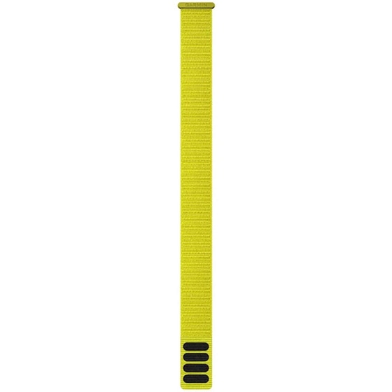 Λουράκι Garmin UltraFit 22 Nylon Strap για Garmin QuickFit 22mm - Amp Yellow image 0