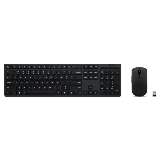 Lenovo 4X31R64351 Ασύρματο Bluetooth Σετ Πληκτρολόγιο & Ποντίκι (US) - Grey image 1