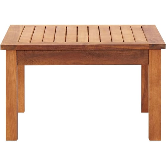 Τραπέζι Εξωτερικού Χώρου VidaXL από Ξύλο 60x60x36 cm - Καφέ image 2