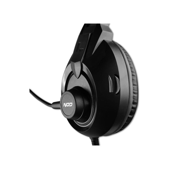Ακουστικά Headset Nod Loud & Clear με Mικρόφωνο - Μαύρο image 3