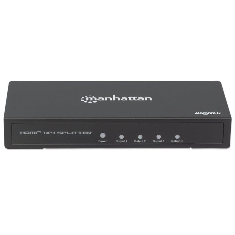 MANHATTAN HDMI Splitter Manhattan 4K 4-Port