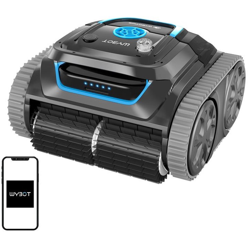 WYBOTICS WYBOT S1 για Πισίνες Μαύρο Σκούπα Ρομπότ