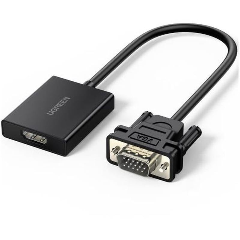UGREEN Ugreen Cm 513 Μετατροπέας VGA Male σε HDMI Female