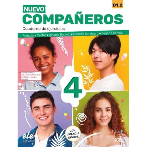 Nuevo Compañeros 4 Cuaderno de ejercicios image 0
