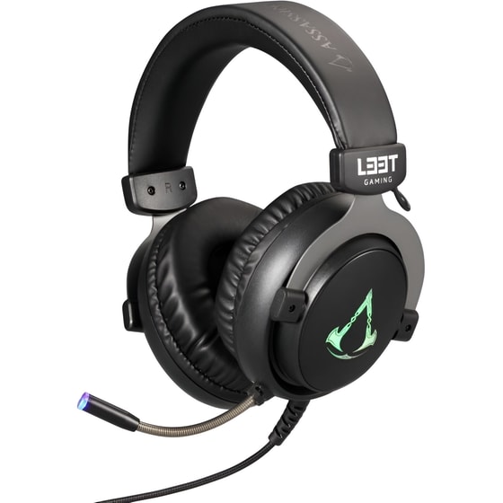 L33T Assassin's Creed Valhalla Gaming Ενσύρματα Ακουστικά 3.5mm - Μαύρα image 0