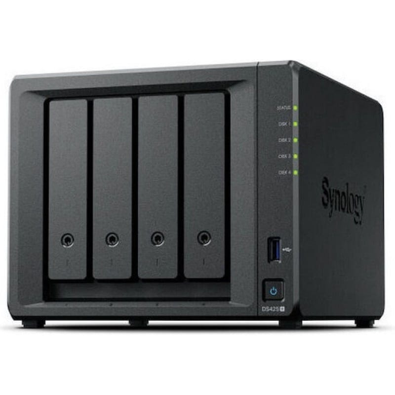 Disk Station Synology DS245+ NAS - Μαύρο