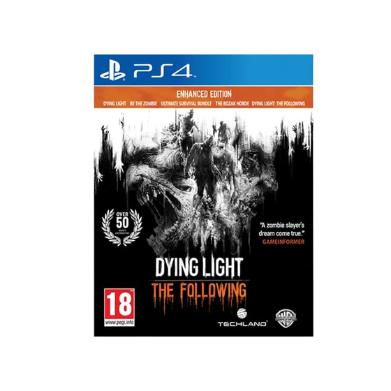 PS4 Game - Dying Light: The Following Enhanced Edition image 0