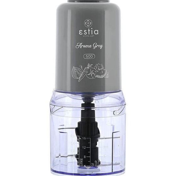 ESTIA Aroma Grey 0.5L 400W Πολυκόφτης image 0