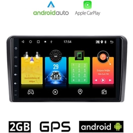 OEM Ηχοσύστημα Αυτοκινήτου Peugeot 308 (2013-) Οθόνη αφής 9'' Android 32GB+2GB Μαύρο
