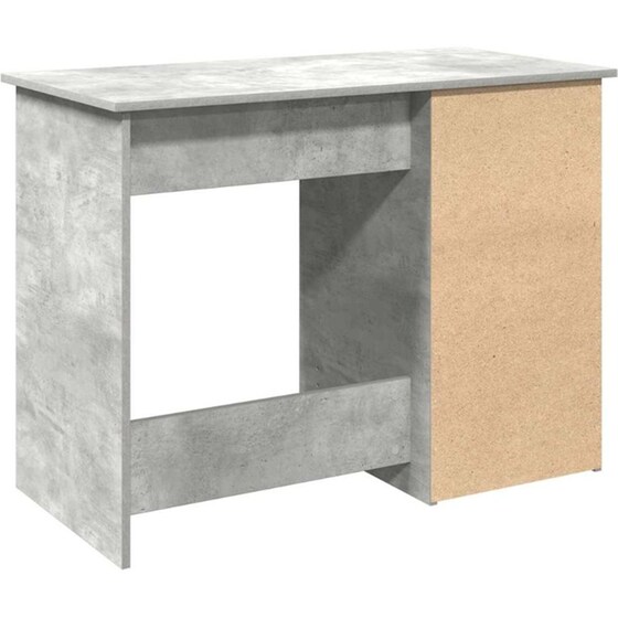 Γραφείο VidaXL από Επεξεργασμένο Ξύλο 102x50x75 cm - Γκρι Σκυροδέματος image 5