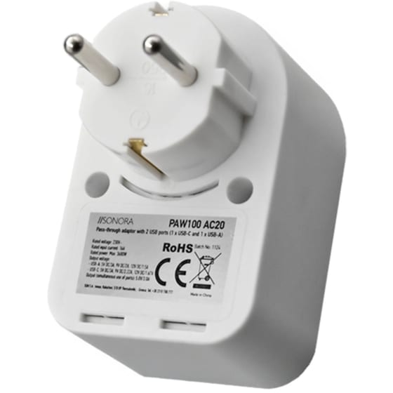 Μονόπριζο Ασφαλείας Sonora 230-0120 - Γκρι/Λευκό image 1