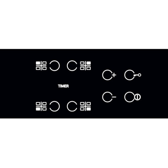 WHIRLPOOL AKT 8090/NE 58 cm Μαύρο Εστία Κεραμική Αυτόνομη image 2