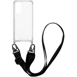 Θήκη Xiaomi  Redmi Note 11 4G/Redmi Note 11s - Sonique Armor Σιλικόνη Με Strap Μαύρο - Clear