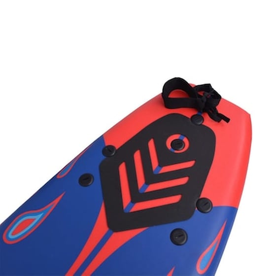Σανίδα Surf VidaXL 170 cm - Μπλε/Κόκκινο image 5