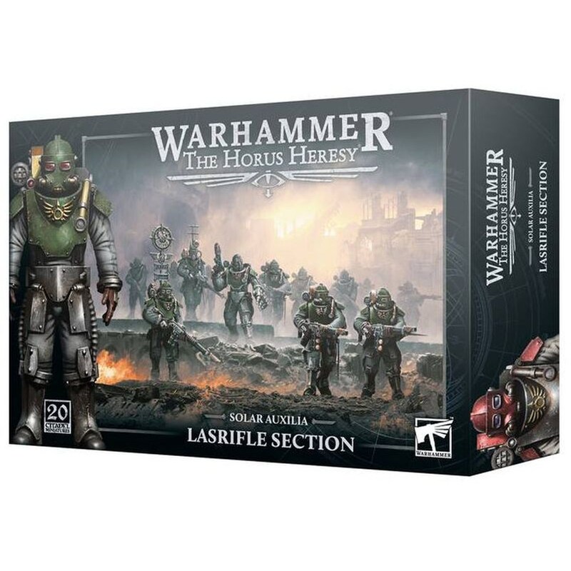 GAMES WORKSHOP Horus Heresy: Solar Auxilia Lasrifle Section Warhammer 40k GAMES WORKSHOP