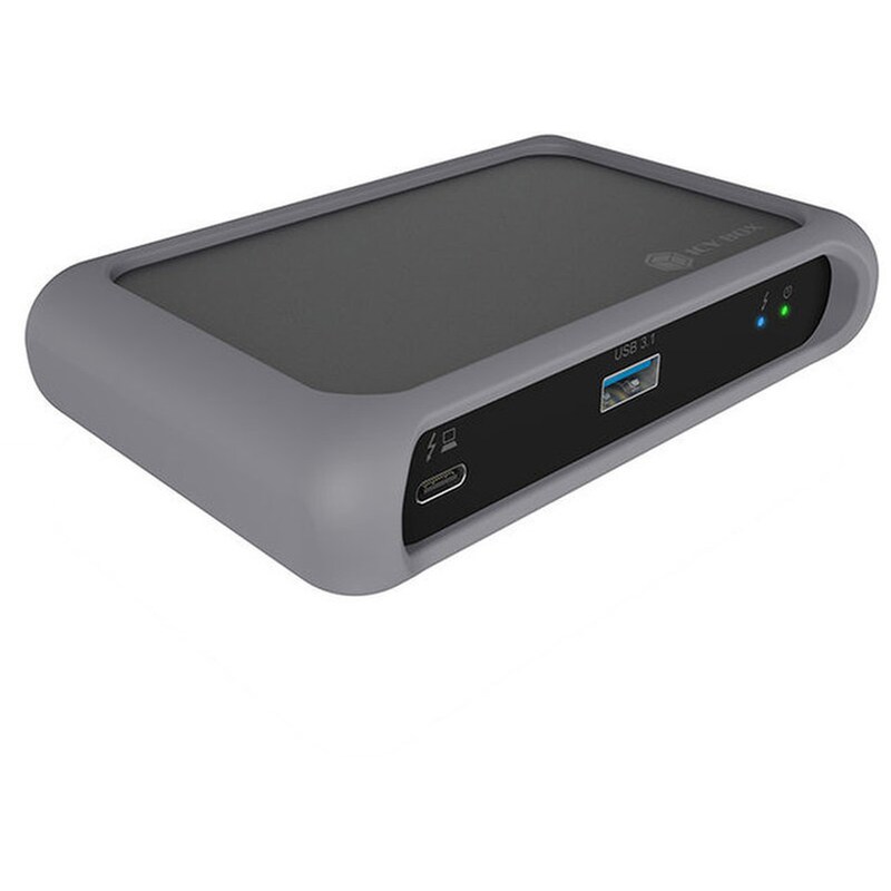 Docking Station Icy Box IB‑HUB801‑TB4 - Γκρι