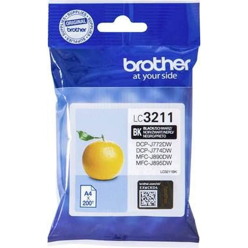 Brother LC-3211BK Μαύρο Μελάνι Εκτυπωτή