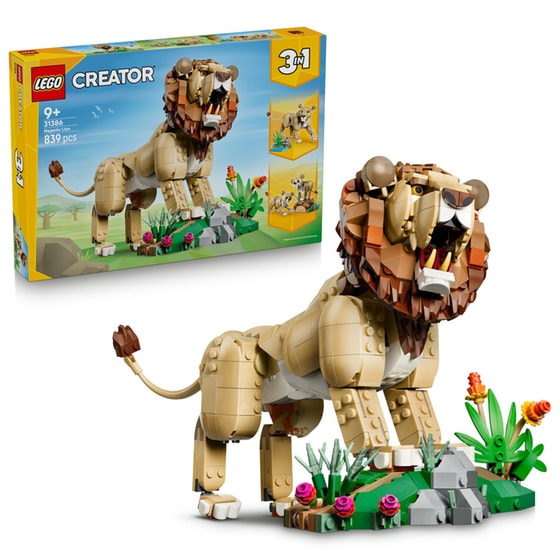 LEGO® Creator 3in1 Wild Animals: Majestic Lion (31386) image 6