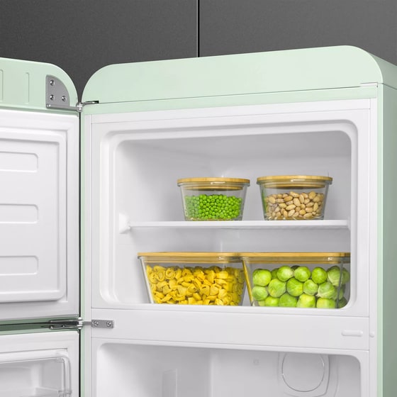 SMEG FAB30LPG6 294 Lt Πράσινο Δίπορτο Ψυγείο image 4
