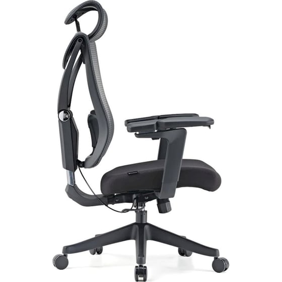 Καρέκλα Γραφείου Εργονομική Eureka Ergonomic ERK-OC05-B από Ύφασμα Mesh - Μαύρη image 2