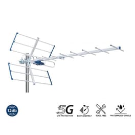 Εξωτερική Κεραία Edision Yagi - Ασημί
